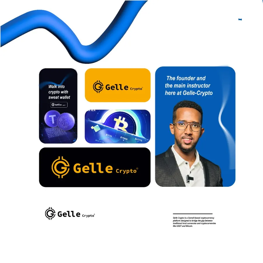 Gelle Crypto brand preview